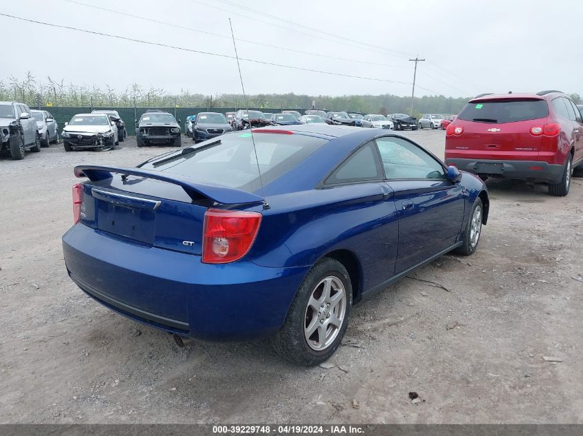 2003 Toyota Celica Gt VIN: JTDDR32T730166584 Lot: 39229748