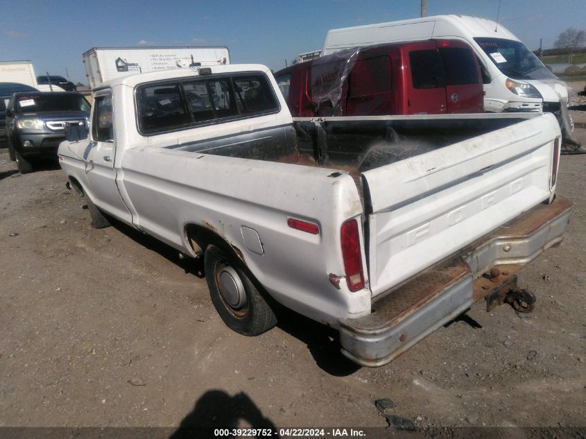 1979 Ford F150 VIN: 1F0GEEG3765 Lot: 39229752