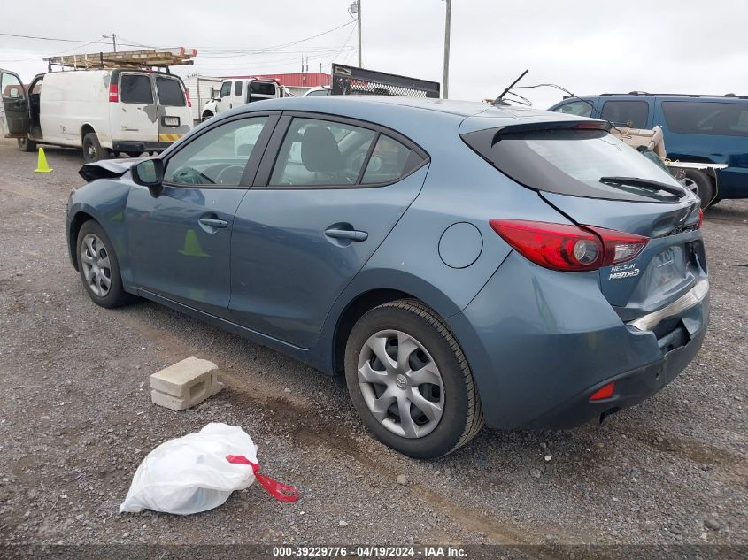 2016 Mazda Mazda3 I Sport VIN: JM1BM1J77G1353726 Lot: 39252081