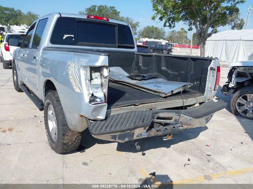 2006 Nissan Titan Se VIN: 1N6BA07A56N574235 Lot: 39258554