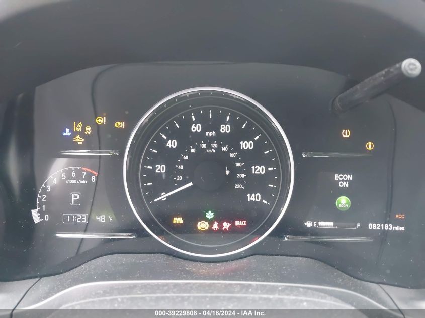 2019 Honda Hr-V Ex-L VIN: 3CZRU6H78KM740261 Lot: 39229808