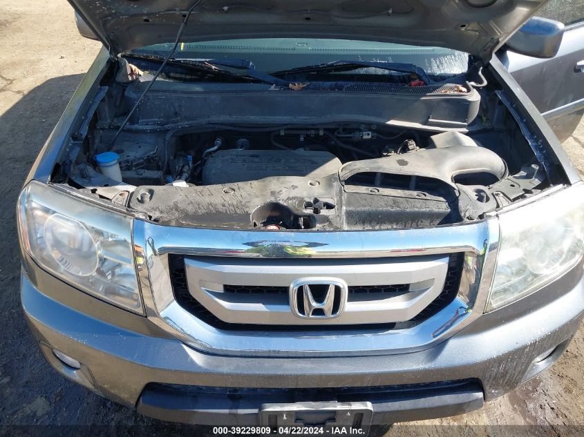 2011 Honda Pilot Ex-L VIN: 5FNYF4H79BB047140 Lot: 39229809