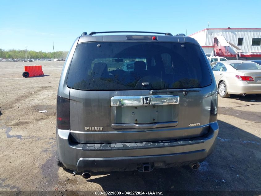 2011 Honda Pilot Ex-L VIN: 5FNYF4H79BB047140 Lot: 39229809