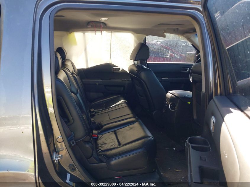 2011 Honda Pilot Ex-L VIN: 5FNYF4H79BB047140 Lot: 39229809