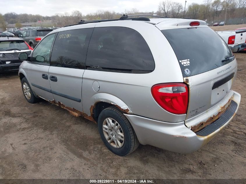 2005 Dodge Grand Caravan Se VIN: 1D4GP24R35B332561 Lot: 39254277