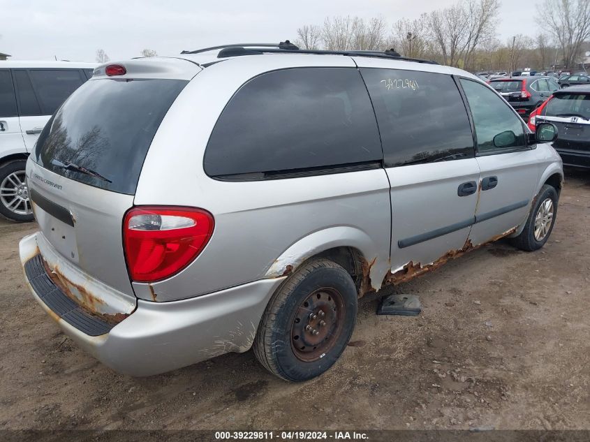 2005 Dodge Grand Caravan Se VIN: 1D4GP24R35B332561 Lot: 39254277