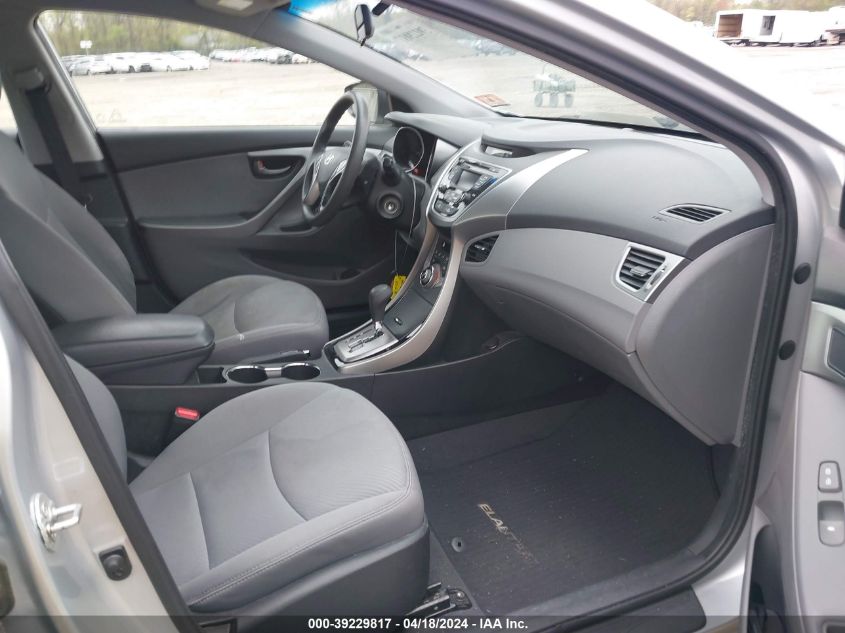 2013 Hyundai Elantra Gls VIN: 5NPDH4AE0DH325512 Lot: 39241226