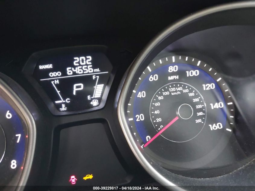 2013 Hyundai Elantra Gls VIN: 5NPDH4AE0DH325512 Lot: 39241226