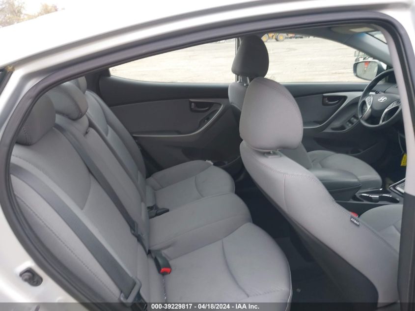 2013 Hyundai Elantra Gls VIN: 5NPDH4AE0DH325512 Lot: 39241226