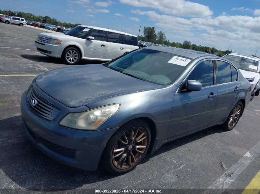 JNKBV61E08M209040 | 2008 INFINITI G35