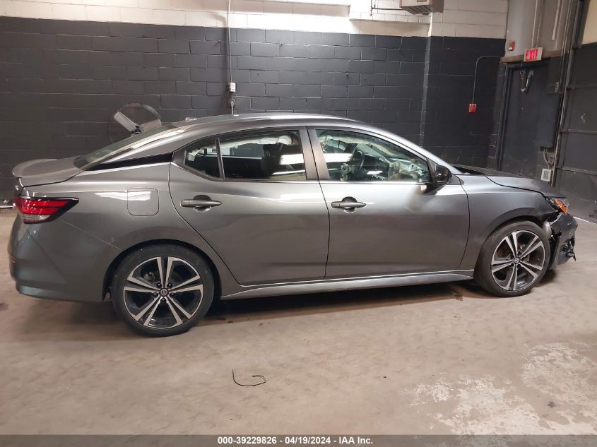 2021 Nissan Sentra Sr Xtronic Cvt VIN: 3N1AB8DV5MY302045 Lot: 39229826