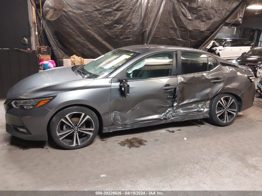 2021 Nissan Sentra Sr Xtronic Cvt VIN: 3N1AB8DV5MY302045 Lot: 39229826