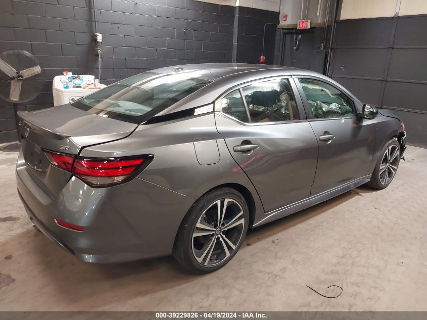 2021 Nissan Sentra Sr Xtronic Cvt VIN: 3N1AB8DV5MY302045 Lot: 39229826