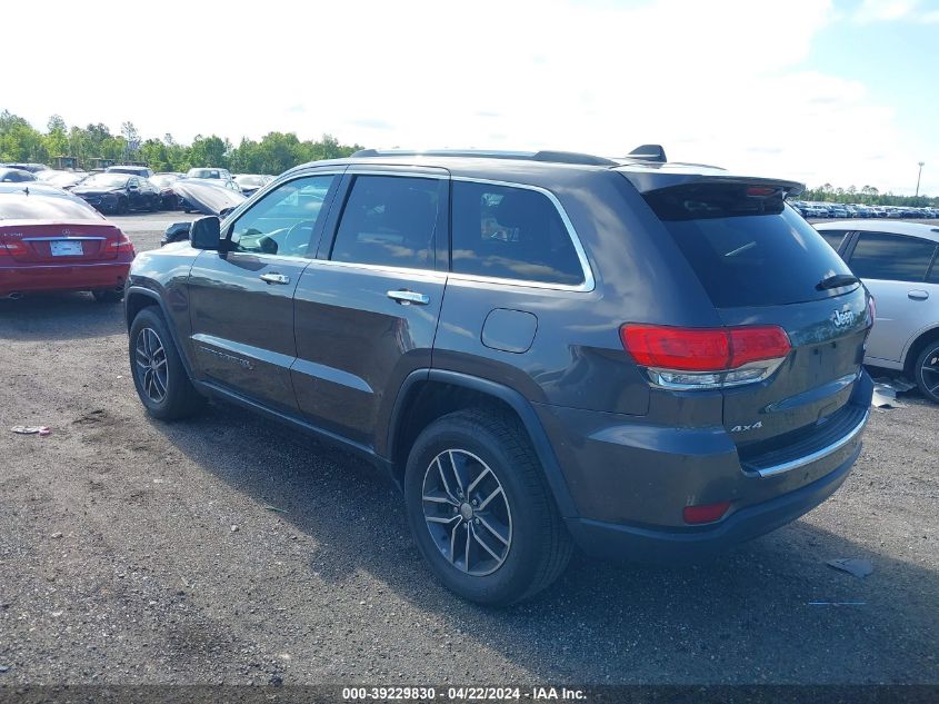 2017 Jeep Grand Cherokee Limited VIN: 1C4RJFBG6HC932019 Lot: 39229830