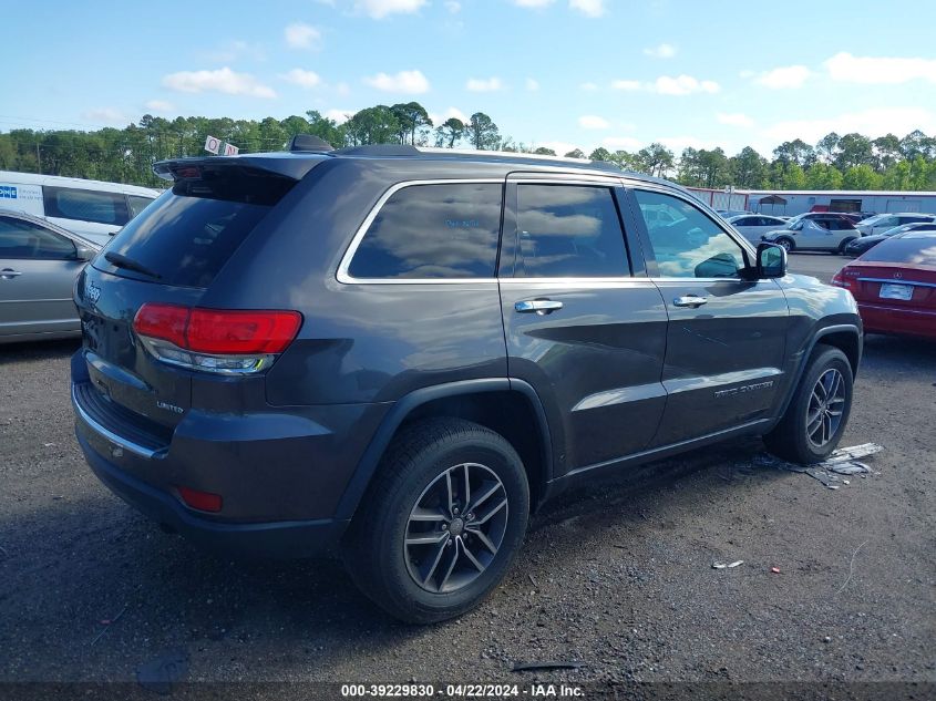 2017 Jeep Grand Cherokee Limited VIN: 1C4RJFBG6HC932019 Lot: 39229830