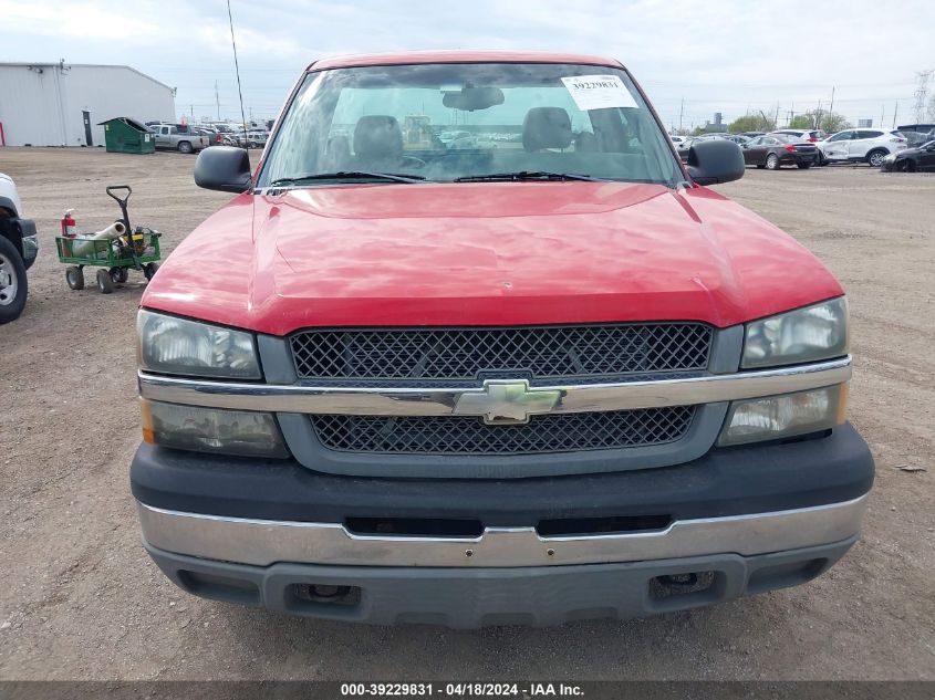 2003 Chevrolet Silverado 1500 Work Truck VIN: 1GCEC14V13E377632 Lot: 39229831