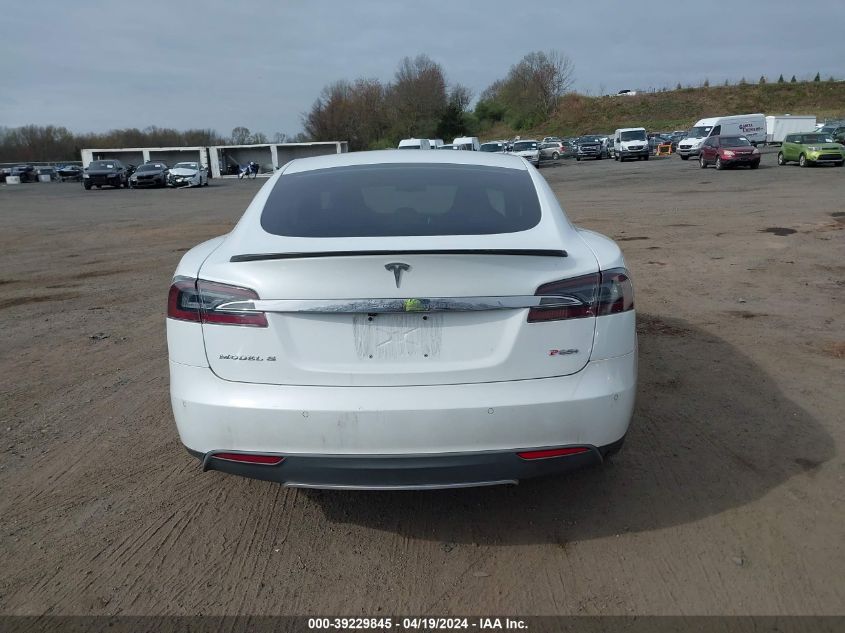 2014 Tesla Model S P85 VIN: 5YJSA1H15EFP56764 Lot: 39229845