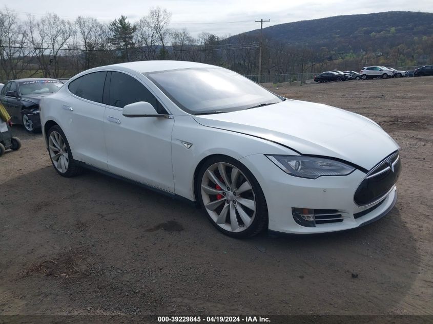 2014 Tesla Model S P85 VIN: 5YJSA1H15EFP56764 Lot: 39229845