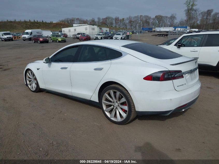 2014 Tesla Model S P85 VIN: 5YJSA1H15EFP56764 Lot: 39229845