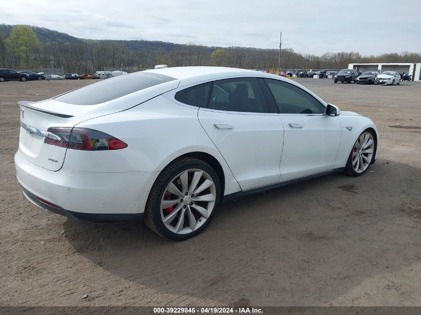 2014 Tesla Model S P85 VIN: 5YJSA1H15EFP56764 Lot: 39229845