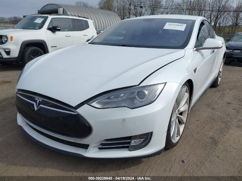 2014 Tesla Model S P85 VIN: 5YJSA1H15EFP56764 Lot: 39229845