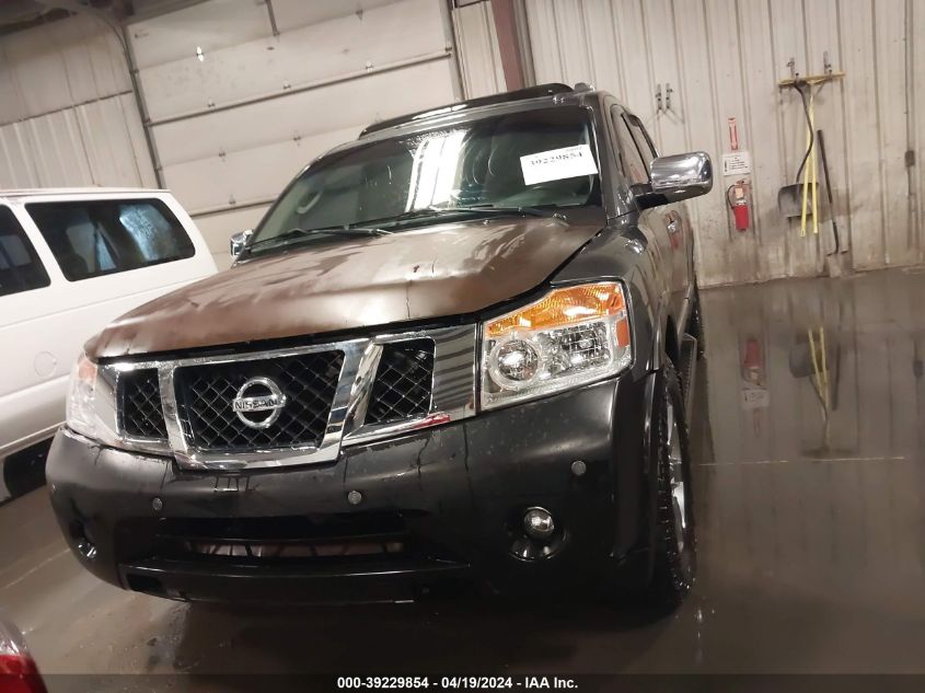 2011 Nissan Armada Platinum VIN: 5N1BA0ND1BN602411 Lot: 39229854