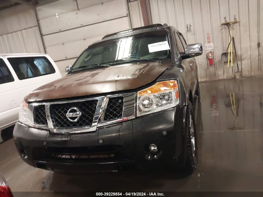 2011 Nissan Armada Platinum VIN: 5N1BA0ND1BN602411 Lot: 39257228