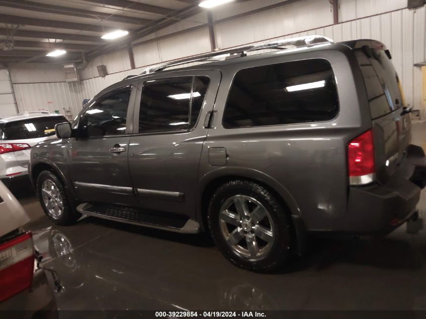 2011 Nissan Armada Platinum VIN: 5N1BA0ND1BN602411 Lot: 39229854
