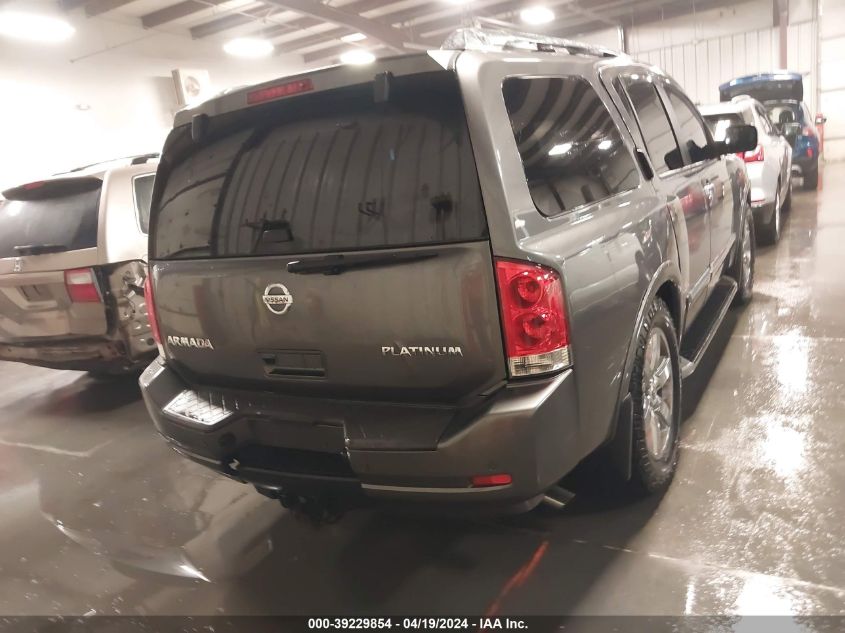 2011 Nissan Armada Platinum VIN: 5N1BA0ND1BN602411 Lot: 39229854