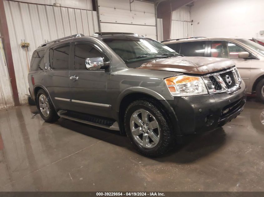 2011 Nissan Armada Platinum VIN: 5N1BA0ND1BN602411 Lot: 39257228