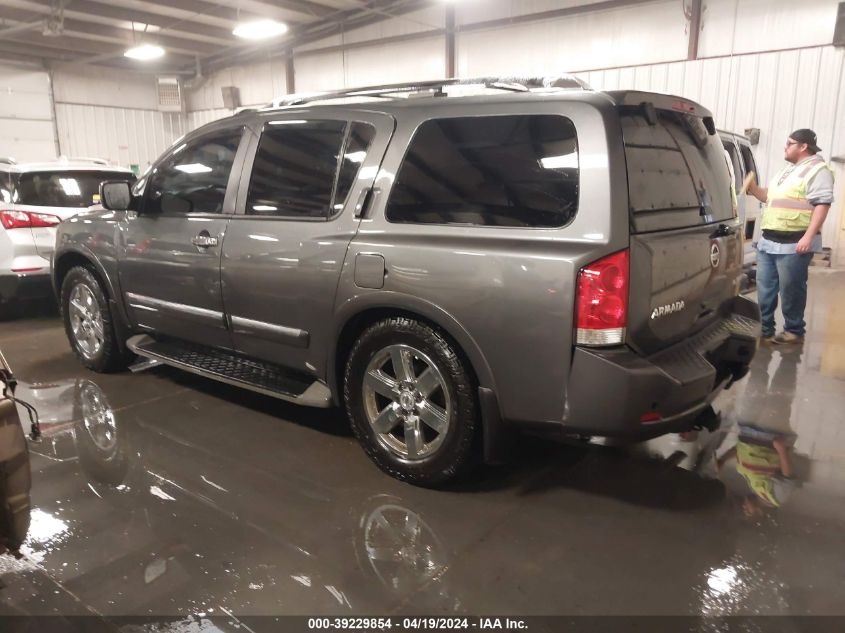 2011 Nissan Armada Platinum VIN: 5N1BA0ND1BN602411 Lot: 39229854