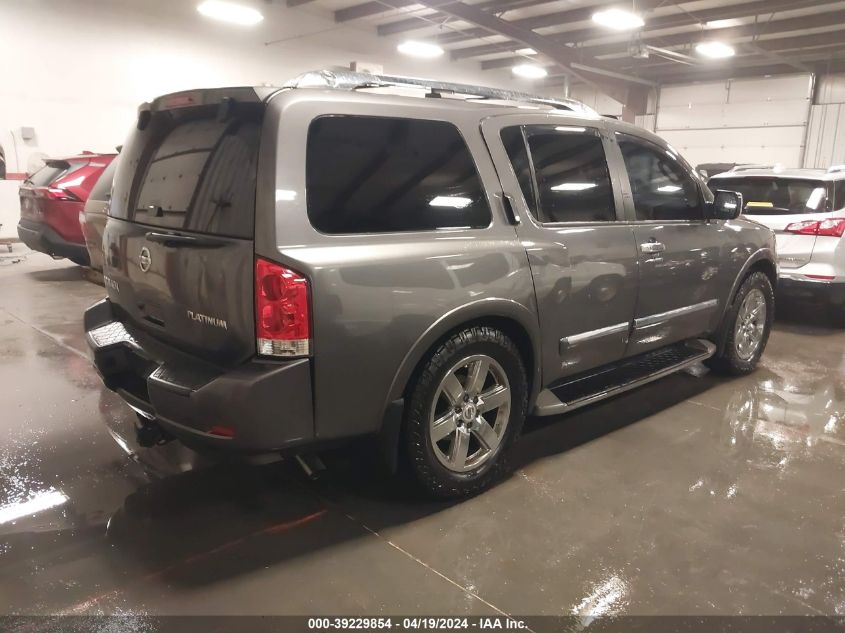2011 Nissan Armada Platinum VIN: 5N1BA0ND1BN602411 Lot: 39229854