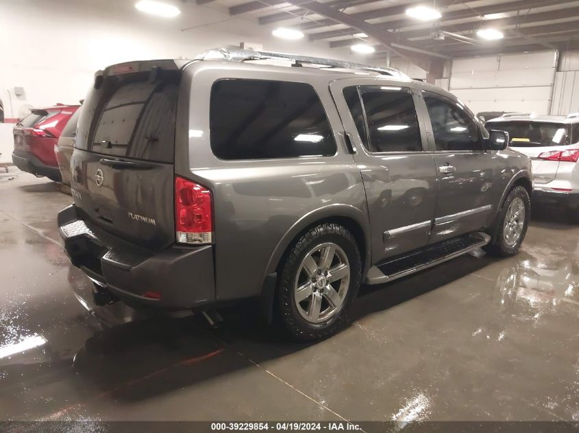 2011 Nissan Armada Platinum VIN: 5N1BA0ND1BN602411 Lot: 39257228