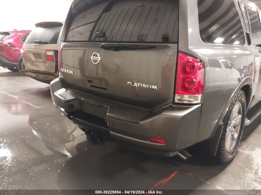 2011 Nissan Armada Platinum VIN: 5N1BA0ND1BN602411 Lot: 39229854