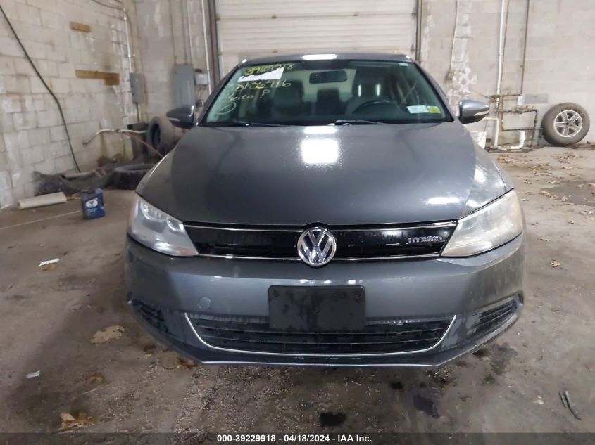 2013 Volkswagen Jetta Hybrid Se VIN: 3VW637AJ4DM268776 Lot: 39229918