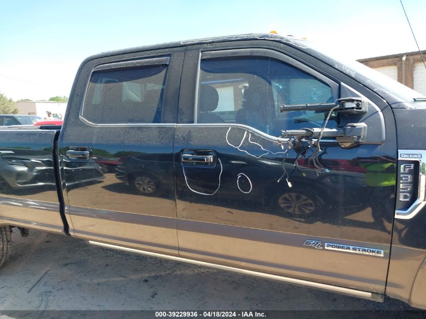 2017 Ford F-350 King Ranch VIN: 1FT8W3BT7HED64036 Lot: 39229936