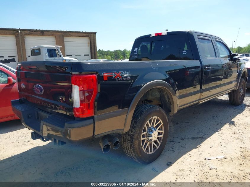 2017 Ford F-350 King Ranch VIN: 1FT8W3BT7HED64036 Lot: 39229936