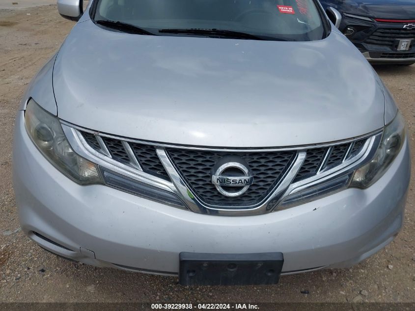 2011 Nissan Murano S VIN: JN8AZ1MW4BW179467 Lot: 39229938