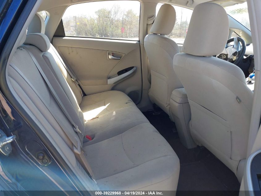 2013 Toyota Prius Three VIN: JTDKN3DU7D0349476 Lot: 39229968