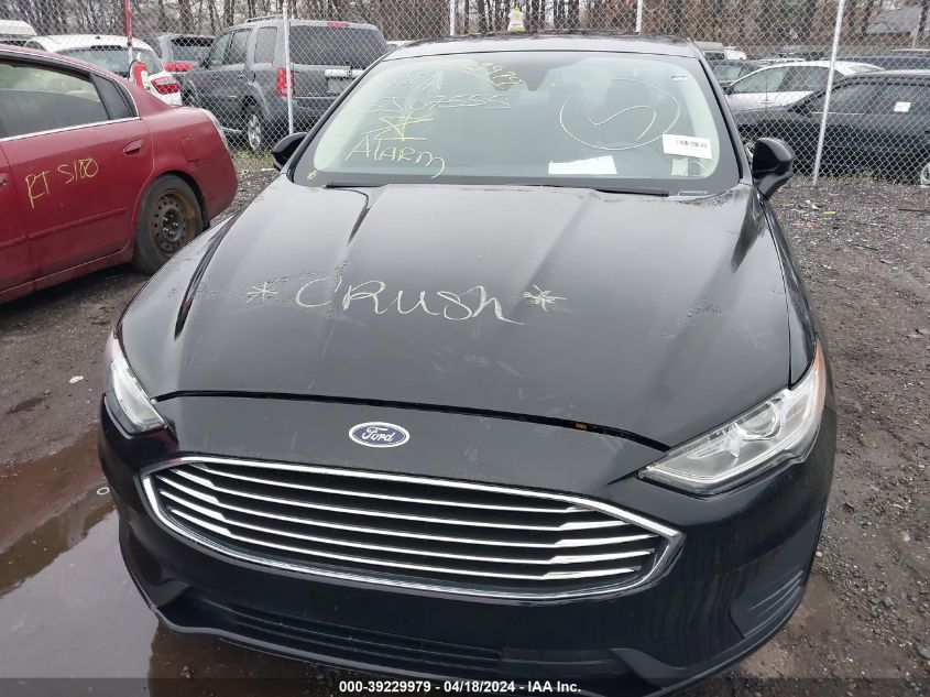 2020 Ford Fusion Se VIN: 3FA6P0T9XLR172739 Lot: 39229979