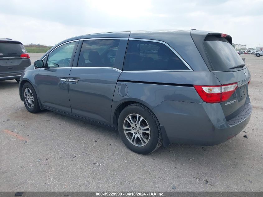 2013 Honda Odyssey Ex-L VIN: 5FNRL5H6XDB065725 Lot: 39229990