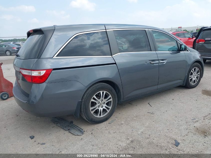 2013 Honda Odyssey Ex-L VIN: 5FNRL5H6XDB065725 Lot: 39229990