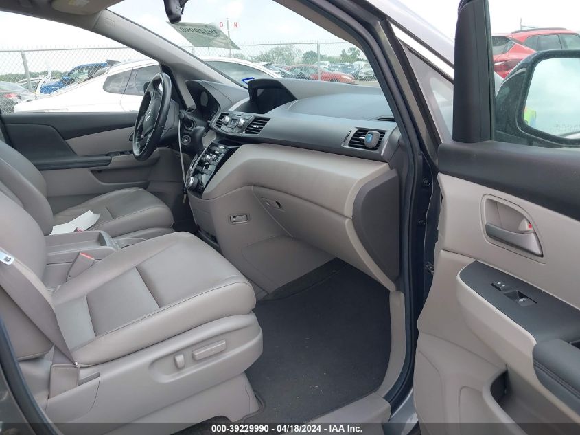 2013 Honda Odyssey Ex-L VIN: 5FNRL5H6XDB065725 Lot: 39229990