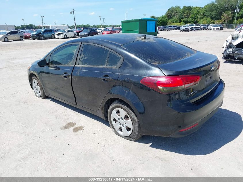 3KPFK4A72HE018915 | 2017 KIA FORTE