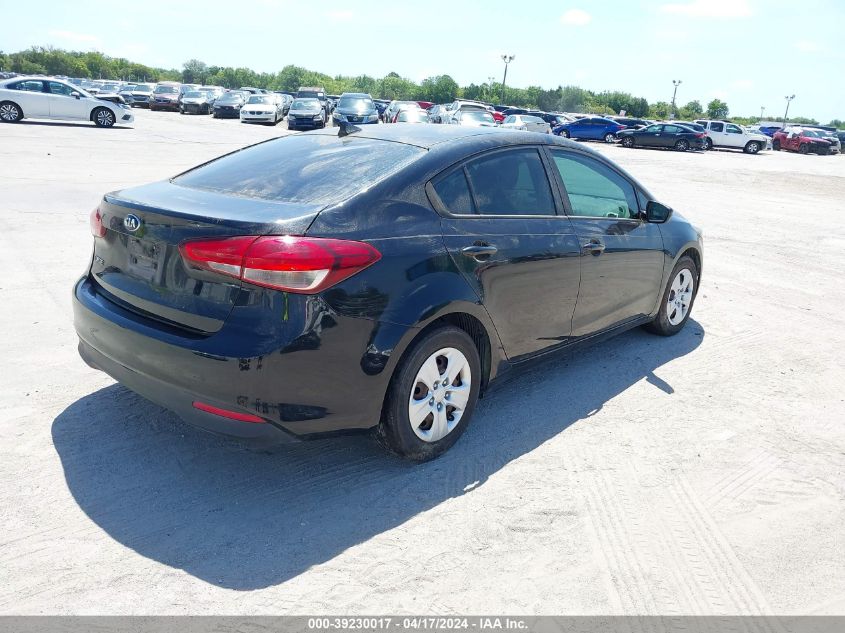 3KPFK4A72HE018915 | 2017 KIA FORTE