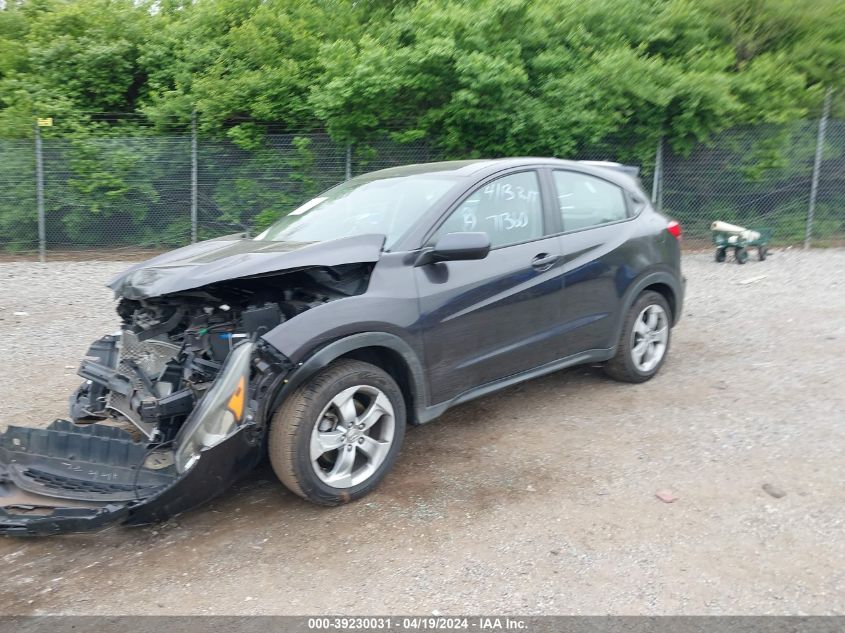 2016 Honda Hr-V Lx VIN: 3CZRU6H37GM710186 Lot: 39230031
