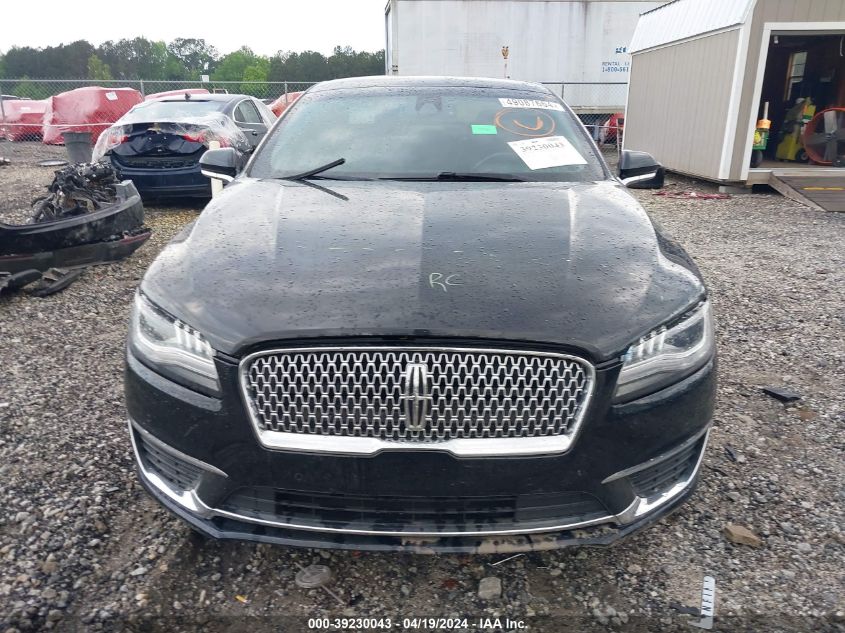 2018 Lincoln Mkz Hybrid Select VIN: 3LN6L5LU7JR621262 Lot: 39230043