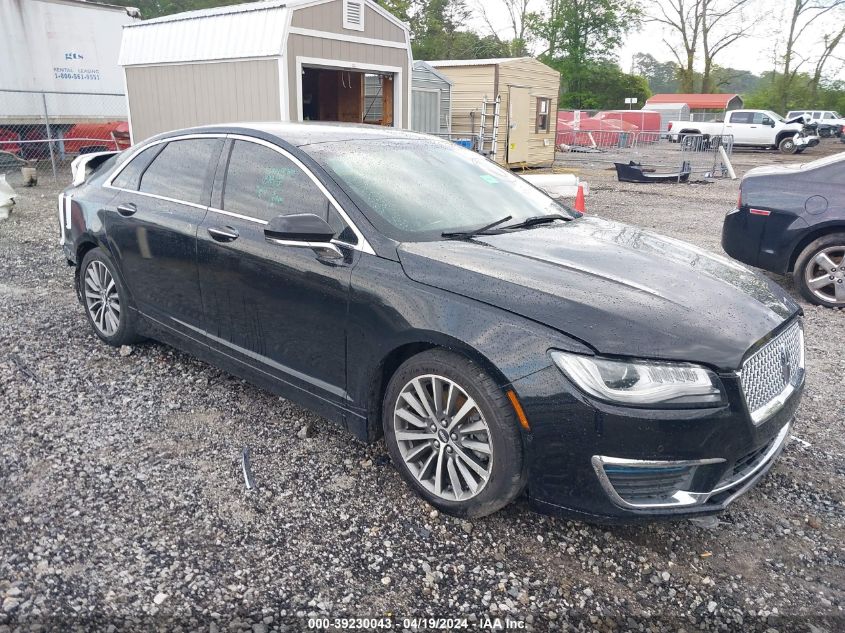 2018 Lincoln Mkz Hybrid Select VIN: 3LN6L5LU7JR621262 Lot: 39230043