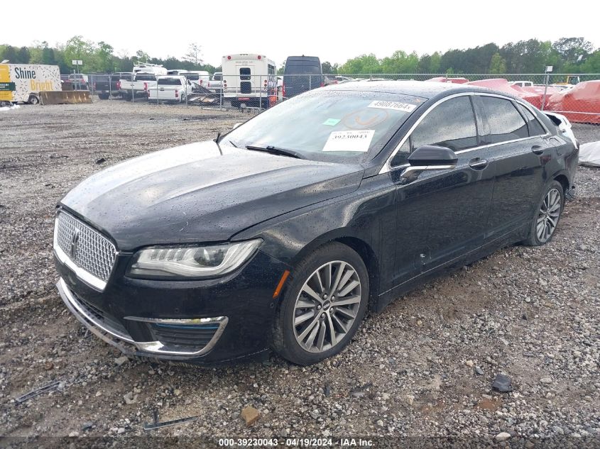 2018 Lincoln Mkz Hybrid Select VIN: 3LN6L5LU7JR621262 Lot: 39230043