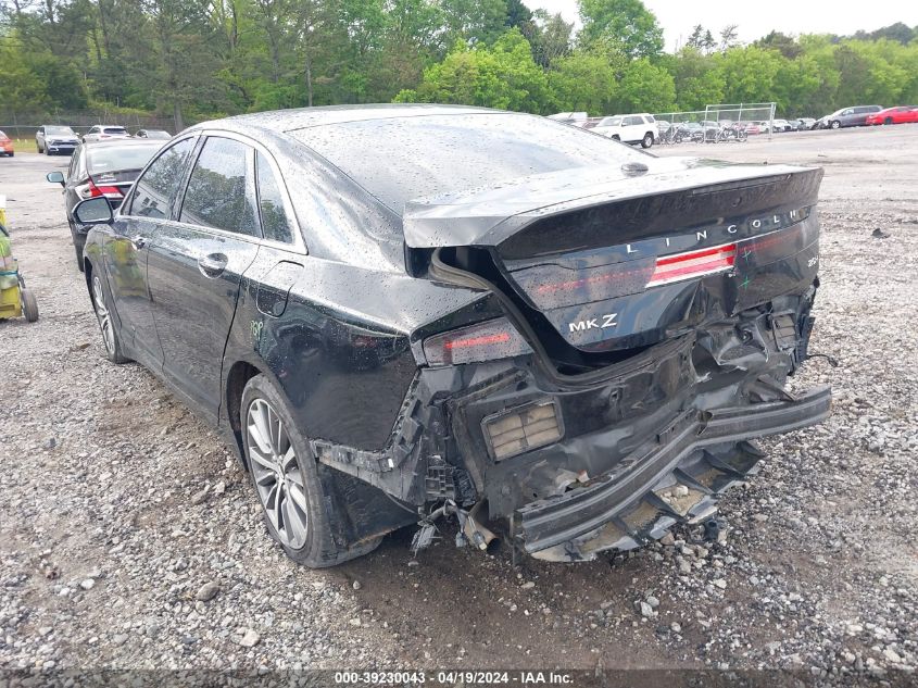 2018 Lincoln Mkz Hybrid Select VIN: 3LN6L5LU7JR621262 Lot: 39230043